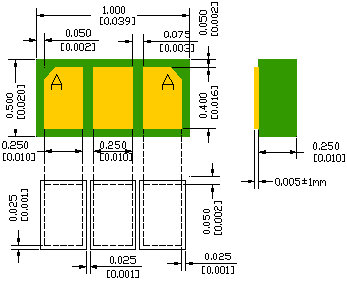 nanoDFN SMSBB914 Infineon BB914 Infineon BB914 Common Cathode Varactor (Tuning) Diode 44pF