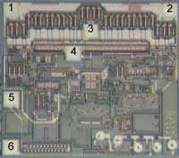 CS5201 DIE LAYOUT - MECHANICAL SPECIFICATIONS