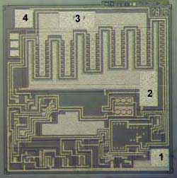LM7806 DIE LAYOUT - MECHANICAL SPECIFICATIONS