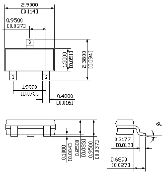 SMALL OUTLINE TRANSISTOR PACKAGE